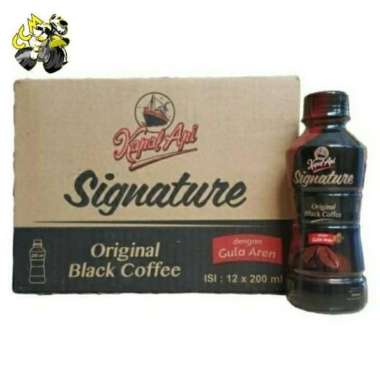Promo Harga Kapal Api Kopi Signature Drink Strong Black Coffee 200 ml - Blibli