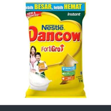 Promo Harga Dancow FortiGro Susu Bubuk Instant 1000 gr - Blibli