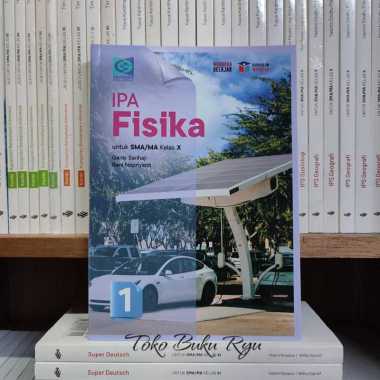 Buku Fisika Kelas 10 11 12 SMA Kurikulum Merdeka Revisi 2025 grafindo fisika 10