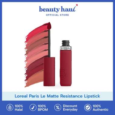 LOREAL PARIS Le Matte Resistance Lipstick 625 Summer Fling