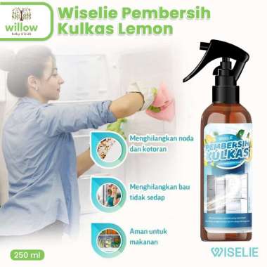 Pembersih Perabotan Rumah - Wiselie Pembersih Kulkas Lemon 250Ml