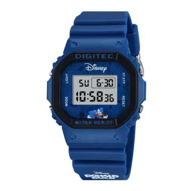 JAM TANGAN PRIA WANITA DIGITAL DIGITEC DONALD DUCK EDITION ORIGINAL NAVY BLACK MDG-6100T BBK MDG 610