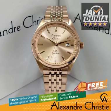 JAM TANGAN ALEXANDER CHRISTIE PRIMO WANITA ORIGINAL ROSE GOLD 1040 AC 1040 AC1040 ACF1040 JAM AC PRI