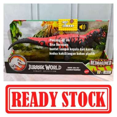 Mattel Jurassic World Roarin Real Feel Carnotaurus Legacy Collection