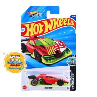 Hot Wheels / HotWheels Lot H 2025 Punk Rod Merah