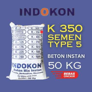 BETON INSTAN K 350 INDOKON - SEMEN TYPE 5