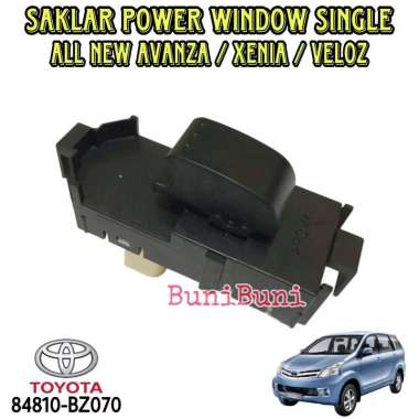 SAKLAR POWER WINDOW SINGLE ALL NEW AVANZA / Switch Anak Power Window Jendela Mobil ALL NEW AVANZA /