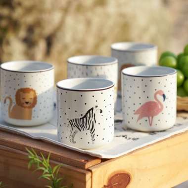 Carramica Ocha Jungle Mug Zoo Set