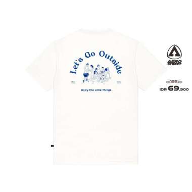 Aerostreet T Shirt Fun Time Off White Kaos T Shirt ABCAA S