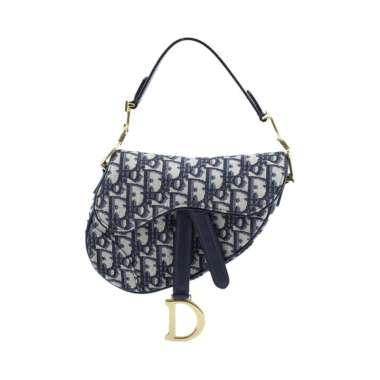 Christian Dior Mini Saddle Oblique Blue I16071C