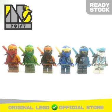 Minifigure Ninjago Core Set Llyoid, Nya, Kai, Cole, Zale, Jay