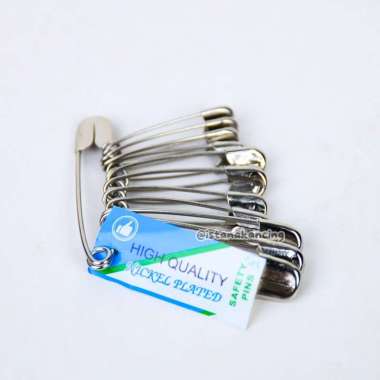 Peniti Set Jepang Isi 12 pcs | Peniti Stainless Steel | Quality Of Jepang | Istana Kancing Peniti