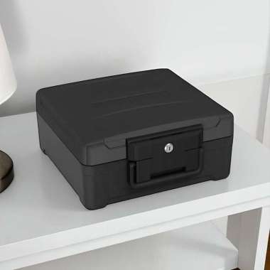 Krisbow Fire Chest Brankas Tahan Api 11 Ltr - Hitam
