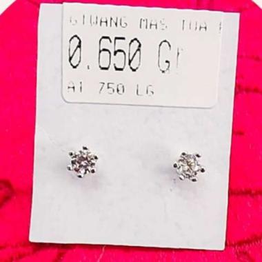 Giwang Model suweng prmata Mas Putih 17K-45060