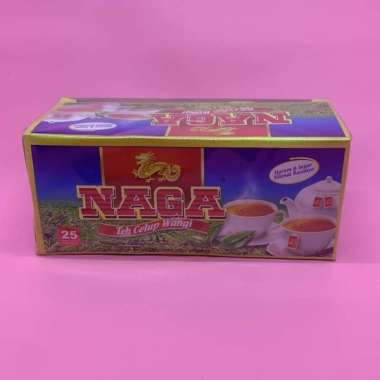 BLI SG Teh Naga Celup isi 25 / Teh Tubruk Merek Naga/Teh Cap Naga Celup KHAS MALANG TehNaga CELUP is