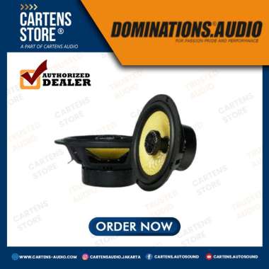 Speaker 2 Way Coaxial Dominations BUDDY 6C - SPK COAXIAL by Cartens-Store Hitam