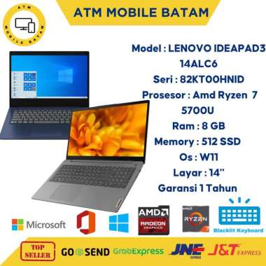 Laptop lenovo ideapad slim 3 14ALC6 Ryzen 7 5700U