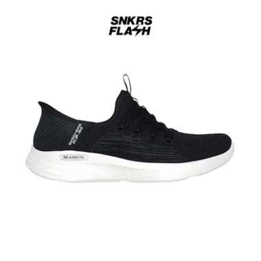 Sepatu Training Wanita SKECHERS Sport Relaxed Fit Black - 150353BLK 37
