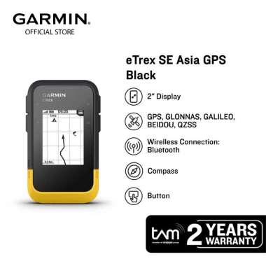 Garmin eTrex SE Asia GPS - Black