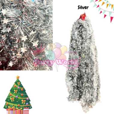 Slinger Bintang Natal / Slinger Tebal Bintang Kecil Silver