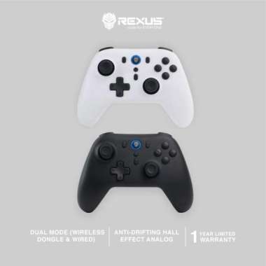Gamepad Rexus Pro Gaming Wireless Gamepad ASTA GX150 - Rexus GX150 Joystick Gaming WHITE