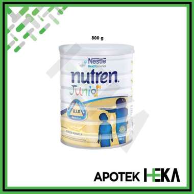 Nutren Junior 800 g - Susu Formula Pertumbuhan Bebas Laktosa