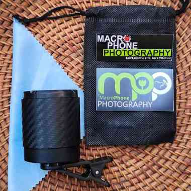 QQ Lens lensbong Macro Photography Untuk Kamera Hp / Smartphone Siap Pakai