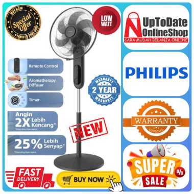 KIPAS BERDIRI PHILIPS CX1520 CX-1520 CX 1520 SUPER LOW WATT STAND FAN PHILIPS 16INCH PHILIPS FAN 6 B
