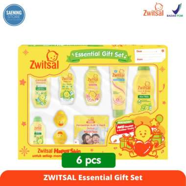 Zwitsal Essential Baby Gift Set Hampers Bayi Zwitsal Natural Paket Perlengkapan Bayi 1 Pc