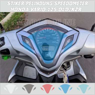 Stiker Anti Gores Spido Vario 125 Old2012-2014/KZR Sticker Speedometer Vario CBS Biru