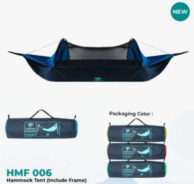 FORESTER - HMF EI 006 - Hammock Tent (Include Frame) Black-Red