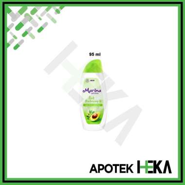 Marina Handbody Lotion Natural Rich Moisturizing - Avocado & Olive Oil 95 ml