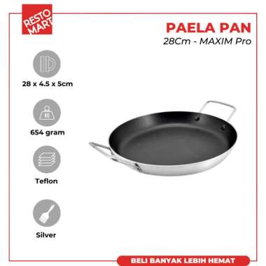 Paela Pan 28 cm MAXIM PRO Teflon (1091696)