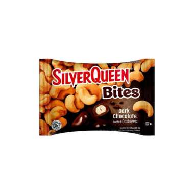 Silverqueen Cokelat Bites Dark 30 gr
