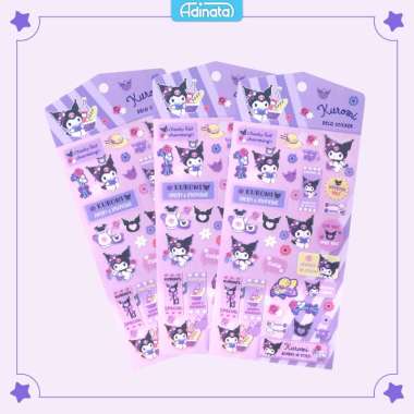 Kuromi Deco Stickers 2432-6183 - Adinata / Sticker