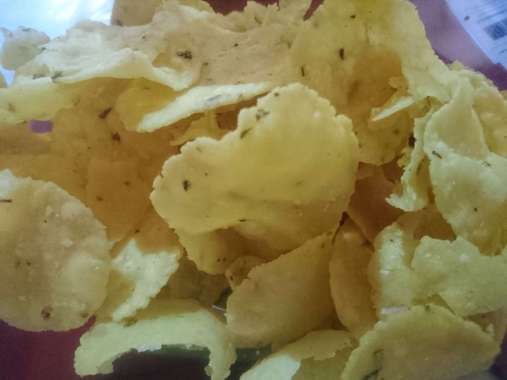 Cemilan kiloan keripik combro 125 gr gurih asin