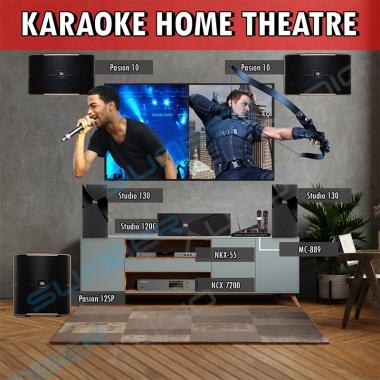 Karaoke Home Theatre JBL Pasion 10 Pasion 12SP Nakamichi NCX7200 NKX55