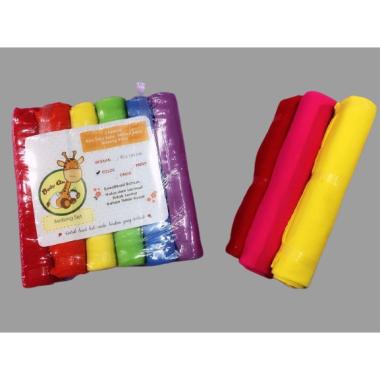 Bedong Baby Qu 90x100cm Multifungsi/Alas Ompol Bayi/Sprei Kasur Bayi/Selimut Bayi Ungu
