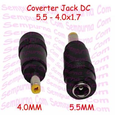 Converter Jack DC 5.5 ke 4.8 4.0 x 1.7MM Male 5.5-4.0x1.7