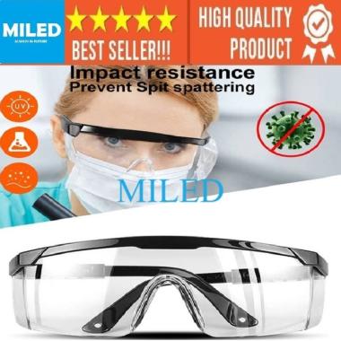 KACAMATA BENING PELINDUNG KERJA / KACAMATA SAFETY ANTI DEBU