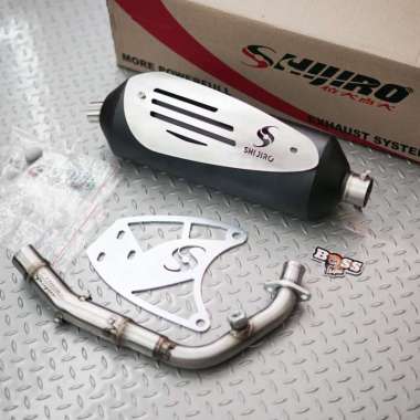 Knalpot Shijiro Standar Racing Vespa Sprint Primavera S Lx Lxv Vespa 2v