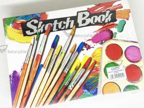 Kiky Sketchbook | Buku Gambar | Buku Sketsa Ukuran A4