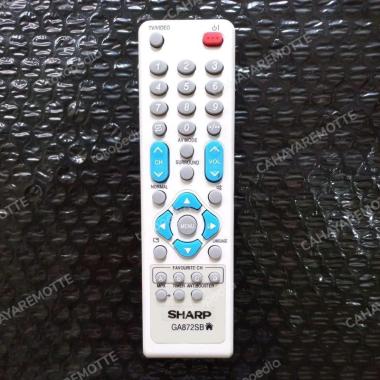 REMOT REMOTE TV SHARP ALEXANDER TABUNG SLIM FLAT GA872SB kw
