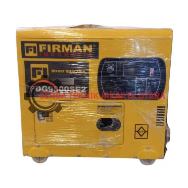 Firman Generator Set Diesel FDG 9500 SE2 Genset Solar Silent 6000 WATT