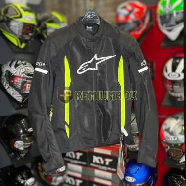 ALPINESTAR JAKET T-FASTER AIR JACKET - BLACK YELLOW FLUO