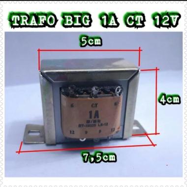 TRAFO BIG 1A CT 12V