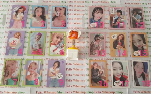 Twice Official Photocard (What Is Love) - Collection JIHYO-PHOTOCARDALBUM