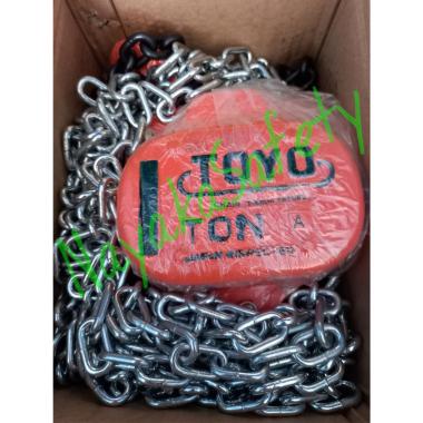 Chain Block Toyo 1Ton x 5Meter / Takel / Katrol Angkat Standar Jepang