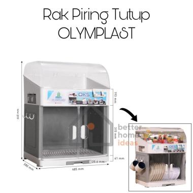 Rak Piring Tutup OLYMPLAST