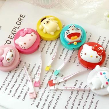 Meteran Baju / meteran jahit / Peralatan Jahit Hello Kitty My Melody B